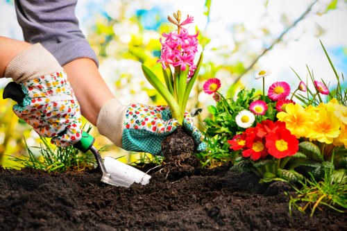 Practical garden refurbishment in Wembley with durable landscaping materials